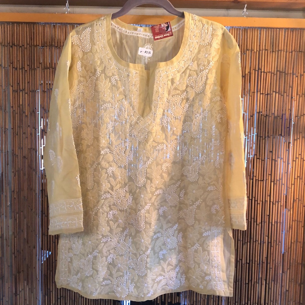 Ladies original Seva Chikan top size EU 40.